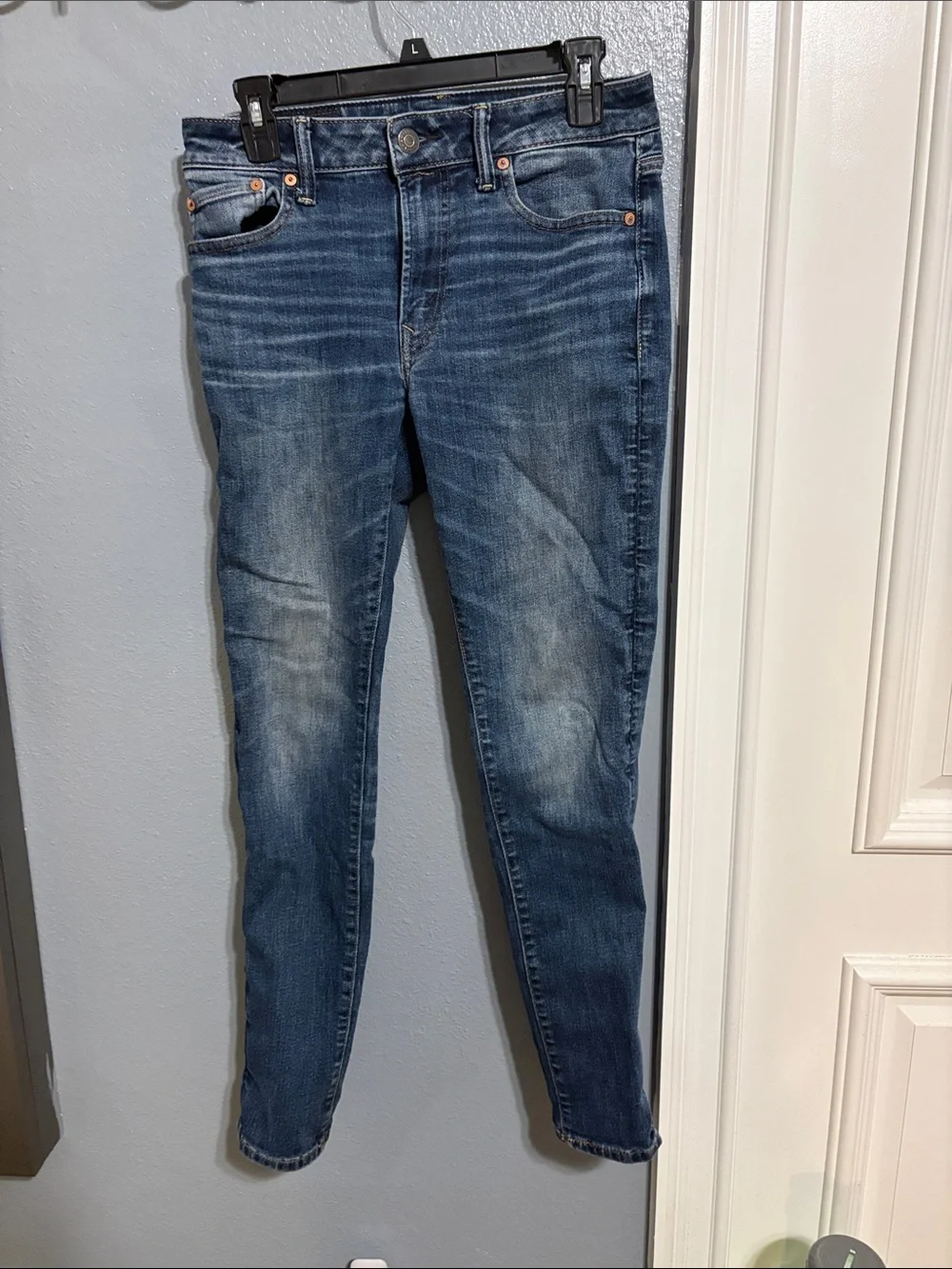 American Eagle Outfitters Men’s Slim Dark Blue Jeans